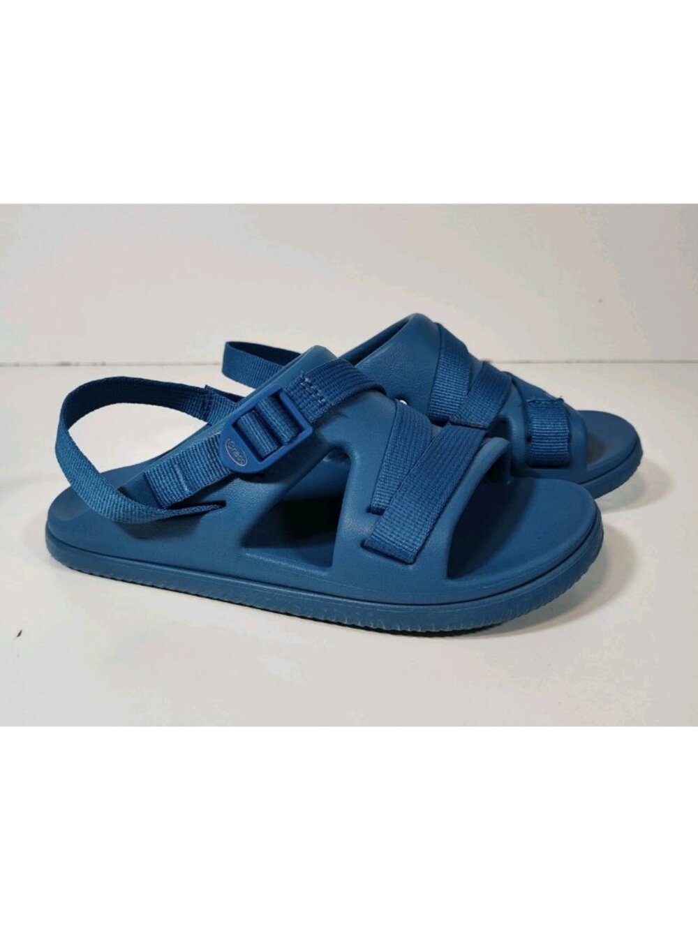 Chaco Sandals Kids Junior 3 Chillos Sport Buckle Slingback Flats Ocean Blue